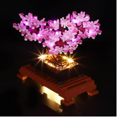 Briksmax Led Lighting Kit For Bonsai Tree Compatible With Lego 10281 Building Blocks Model Not Include The Lego Set