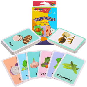 Suloli Flash Cards For Toddlers Learn Vegetables Fun Learning And Educational Flashcards 36 Picture Cards