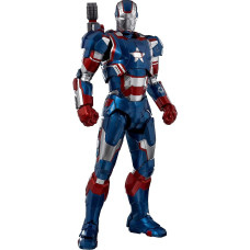 Infinity Saga Dlx Iron Patriot 112 Scale Abs Pvc Zinc Alloy Painted Action Figure