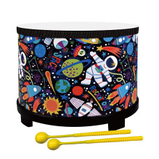 Musicube Drum Set For Kids 10Inch Floor Tom Drum Toys With 2 Drum Sticks Educational Musical Toys For Baby Toddler Sensory Musi