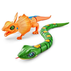 Robo Alive Snake Lizard Series 3 By Zuru Batterypowered Robotic Light Up Interactive Electronic Reptile Toy That Moves