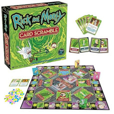 Aquarius - Rick And Morty Card Scramble Board Game