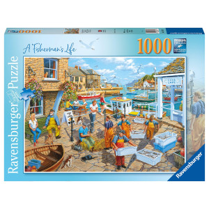 Ravensburger Fishermans Life 1000 Piece Jigsaw Puzzle For Adults Kids Age 12 Years Up