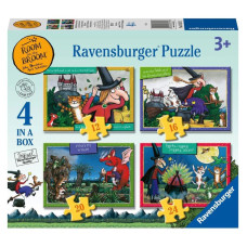 Ravensburger Room On The Broom 4 In Box 12 16 20 24 Piece Jigsaw Puzzles For Kids Age 3 Years Up Toys For Children