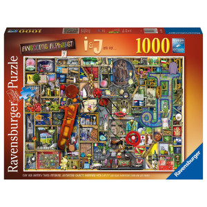 Ravensburger Colin Thompson Awesome Alphabet I J 1000 Piece Jigsaw Puzzle For Adults Kids Age 12 Years Up