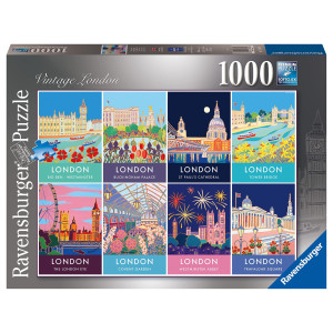 Ravensburger Vintage London 1000 Piece Jigsaw Puzzle For Adults Kids Age 12 Years Up England Uk