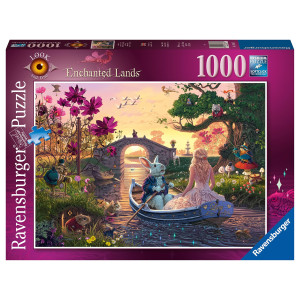 Ravensburger Enchanted Lands Jigsaw Puzzle 1000Piece Unique Softclick Technology Vibrant Glarefree Pieces Fsc Certifi