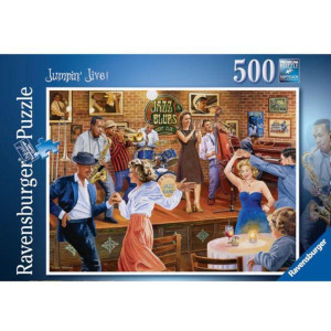 Ravensburger Jumpin Jive 500 Piece Jigsaw Puzzle For Adults Kids Age 10 Years Up