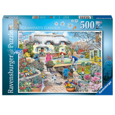 Ravensburger Grandads Garden 500 Piece Jigsaw Puzzle For Adults Kids Age 10 Years Up