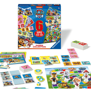 Ravensburger Paw Patrol 6In1 Games Compendium Set For Kids Age 3 Years Up