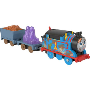 Thomas Friends Motorized Toy Train Crystal Caves Thomas Batterypowered Engine With Cargo For Ages 3 Years