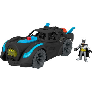 Fisherprice Imaginext Dc Super Friends Batman Toy Lights Sounds Batmobile With Batman Figure For Preschool Kids Ages 3 Year