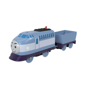 Thomas Friends Motorized Toy Train Kenji Batterypowered Engine With Tender For Pretend Play Preschool Kids Ages 3 Years