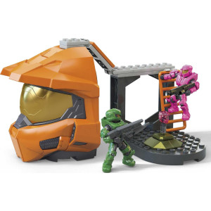 Mega Halo Zone Control Construction Set With Spartan Helmet Building Toys For Boys Ages 8