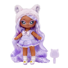 Na Na Na Surprise Sweetest Gems Juno Summers 75 Fashion Doll Light Amethyst Birthstone Inspired With Lavender Hair Purple Dre