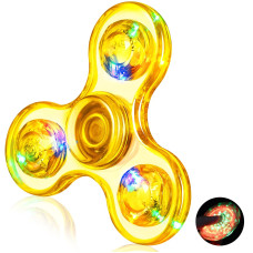 Gigilli Fidget Spinners Led Light Up Sensory Fidget Toys For Kids Glow In The Dark Party Favors For Kids 4812 Adhd Anxiety