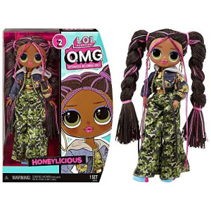 Lol Surprise Omg Honeylicious Fashion Doll Great Gift For Kids Ages 4