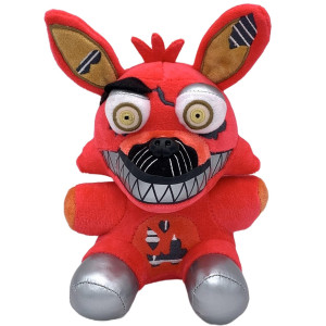 Milenzom Nightmare Foxy Plush 8 Inch 5 Nights Freddy Plush Toys For Boy Girl Christmas Halloween Birthday Gift