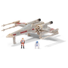 Star Wars 5Inch Xwing Starfighter Vehicle With Luke Skywalker R2D2 Micro Figures