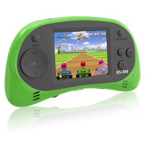 Emods Gaming Kids Handheld Games 16 Bit Retro Video Games Console With 220 Hd Electronic Games 25 Lcd Portable Travel Game