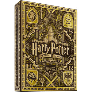 Theory11 Harry Potter Playing Cards Yellow Hufflepuff