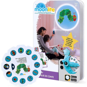 Moonlite Storybook Reels For Flashlight Projector Kids Toddler The Very Hungry Caterpillar Single Reel Pack Story For 12 Mo