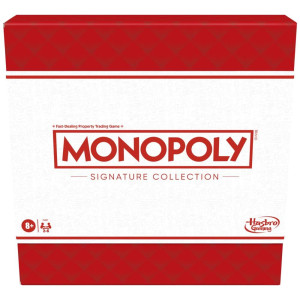 Monopoly Signature Collection Family Board Game For 2 To 6 Players Premium Packaging And Components Inbox Storage Family Gam