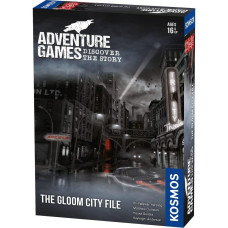 Adventure Games The Gloom City File A Kosmos Game From Thames Kosmos Collaborative Replayable Storytelling Gaming Experi