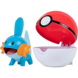 Pokemon Clipngo Pok Balls Gobou Pokball Unisex Articulated Figure Multicoloured Plastic