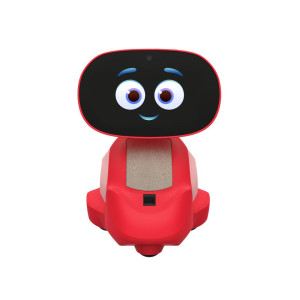 Miko 3 Ai-Powered Smart Robot For Kids, Stem Learning Educational Robot, Interactive Voice Control Robot With App Control, Disney Stories, Coding Apps, Unlimited Games For Girls & Boys Ages 5-10 -Red
