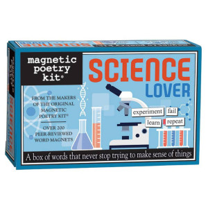 Magnetic Poetry Science Lover Word Magnet Kit