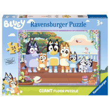 Ravensburger Bluey Toys 24 Piece Giant Floor Jigsaw Puzzle For Kids Age 3 Years Up Gifts For Toddlers