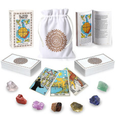 Spiritdust Tarot Cards Deck With Guidebook 78 Original Tarot Cards With Booklet For Beginners And Expert Readers Fortune Telli