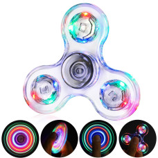 Gigilli Fidget Spinners Led Light Up Sensory Fidget Toys For Kids Glow In The Dark Party Favors For Kids 4812 Adhd Anxiety