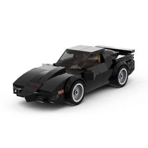 Knight Rider Kitt Building Kit Knight Rider Car Building Blocks Set Classic 80S Tv Series Collectibles Toys And Gifts 21