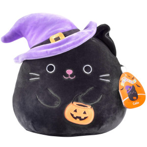 Squishmallows 10Inch Calio The Black Cat Witch Official Jazwares Plush Collectible Soft Squishy Kitty Stuffed Animal Toy