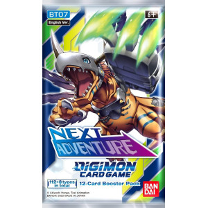 Bandai Namco Entertainment Digimon Card Game Booster Next Adventure Bt07 Card Game Ages 6 2 Players 10 Minutes Playi