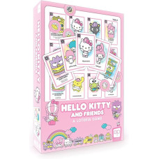 Hello Kitty Loteria Game Custom Bingo Style Inspired By Spanish Words Mexican Culture