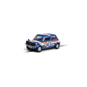 Scalextric Mini 1275Gt Patrick Motorsport Richard Longman 1979 Classic Touring Bluewhite