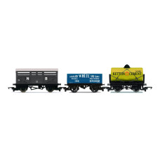 Hornby Triple Wagon Pack Various Era 3 Railroad Multicolor R60135