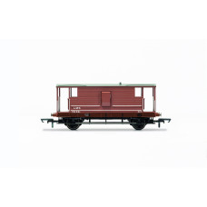 Hornby R60121 20T Brake Van Lmsera 2 Wagon Packs Brown One Size