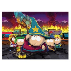 South Park �The Stick Of Truth� 1000 Piece Jigsaw Puzzle | Collectible Puzzle Artwork Featuring Cartman, Stan, Kyle, Kenny, And Butters | Officially-Licensed Comedy Central & South Park Merchandise