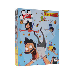 Bobs Burgers Its Raining Belchers 1000 Piece Jigsaw Puzzle Officially Licensed Collectible Bobs Burgers Tv Show Merchandi