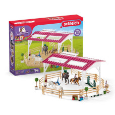 Schleich Horse Club Horse Toys For Girls And Boys Riding School Horse Set With Riders And Horse Toys 40 Pieces Ages 5