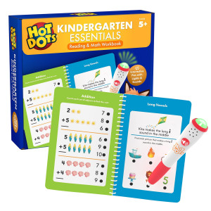 Educational Insights Hot Dots Kindergarten Workbook Classroom Essentials Ages 5