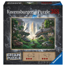 Ravensburger Escape Desolated City 368 Piece Jigsaw Puzzle For Adults 17279 An Escape Room Experience In Puzzle Form 27 X 2