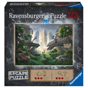 Ravensburger Escape Desolated City 368 Piece Jigsaw Puzzle For Adults 17279 An Escape Room Experience In Puzzle Form 27 X 2