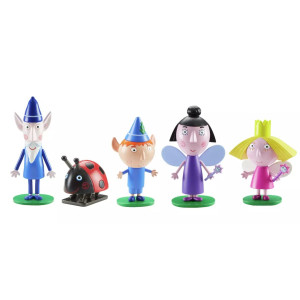 Ben Holly Collectable 5 Figure Pack Ben And Hollys Little Kingdom Wise Old Elf Nanny Plum Imaginative Play