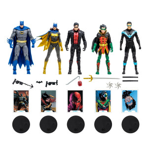 Mcfarlane Toys Dc Multiverse Multipack Bat Family 5 Pack