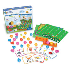 Learning Resources Alphabet Garden Activity Set Educational Indoor Games Preschool Alphabet Toddler Brain Toys Toddler Presc